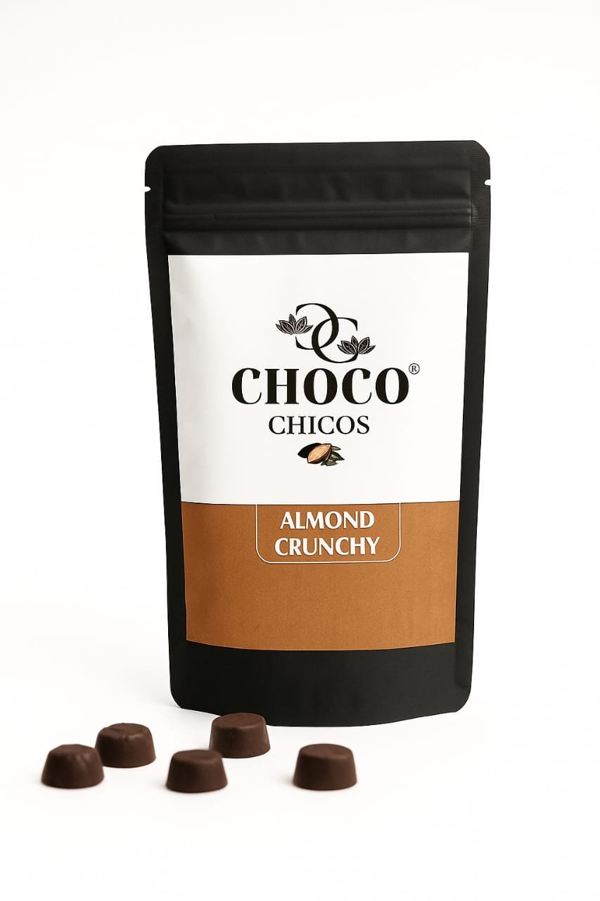 Almond Crunchy Chocolate 100 GRM 21 PC