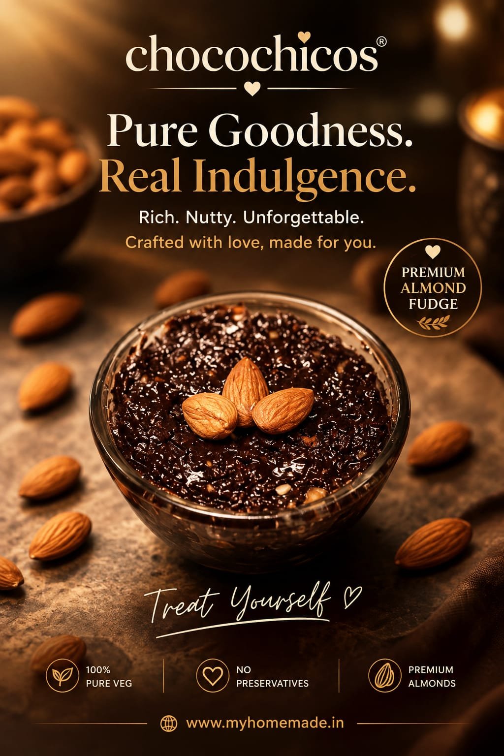 Almond Fudge 250 GRM